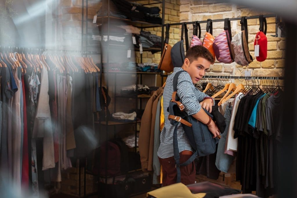 Concealing property is retail theft in Wisconsin.