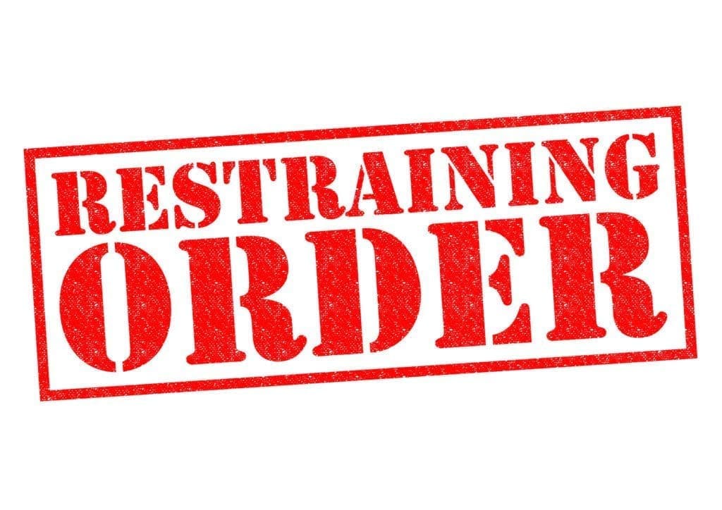 Restraining order