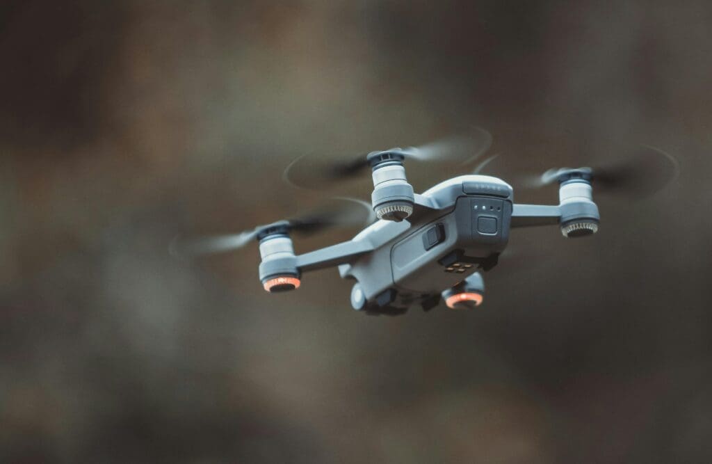 It is illegal to shoot a drone down in Wisconsin. A drone flying through the air